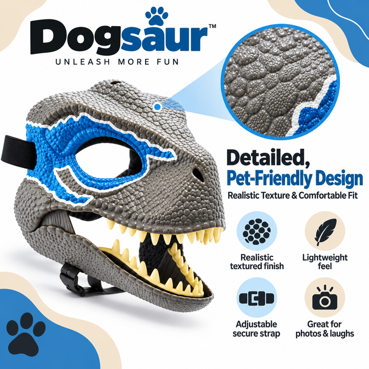 DOGSAUR™ DINO DOG MASK